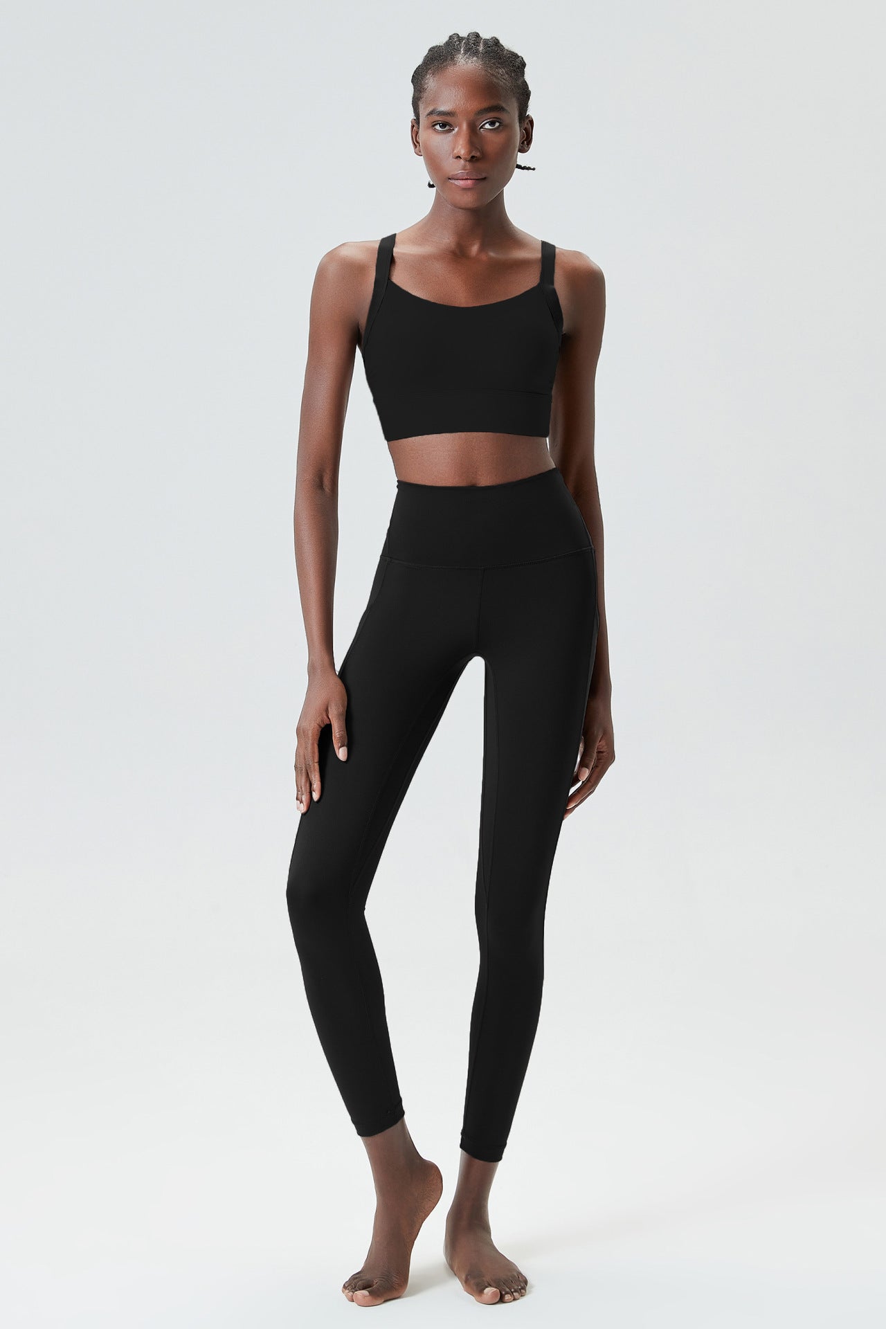 ASTRO NOVA HIGH WAISTED YOGA PANTS WITH DEEP POCKETS